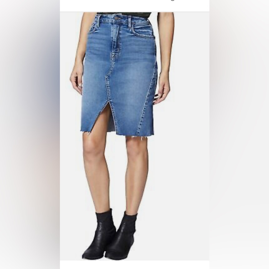 Sanctuary Blue Denim Skirt. Never Worn. Size 10